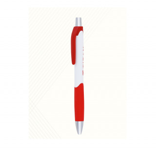 Promotional Plastic Ball Red Pen(Pack of 10)