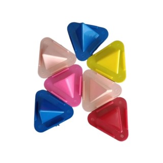 Portable Three-Sided Triangle Desktop Stand Mobile Paradise Universal Phone Pyramid Shape Holder Mobile Holder (Assorted Color Pack of 2) thumbnail 5