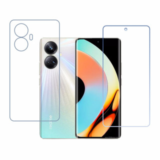 Realme 10 Pro Plus TPU Protective Compatible Mobile Screen Protector For Front & Back (Not a Tempered glass)