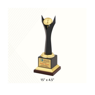 Honour and appreciate through vintage wooden trophies