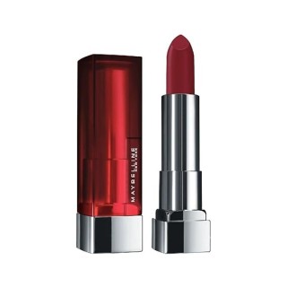 Maybelline New York Matte Lipstick Intense Colour Moisturised Lips Color Sensational Creamy 695 Divine Wine
