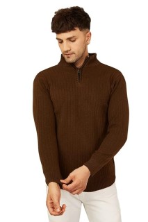 Men High Neck Full Sleeve Winter Woolen Sweater