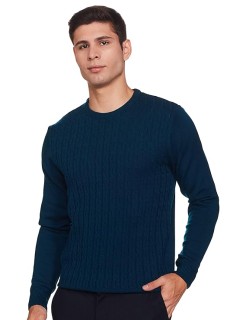 Men's Acrylic Crew Neck Sweater