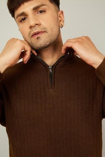 Men High Neck Full Sleeve Winter Woolen Sweater thumbnail 5