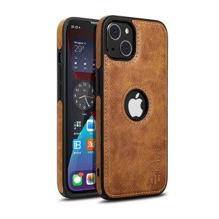 iPhone 14 Plus Premium Leather Back Case Cover (superbly Stiched with Excellent Grip)