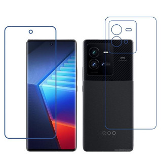 vivo iQOO 10 Pro TPU Front & Back Flexible Compatible Mobile Screen Protector (Not a Tempered glass)