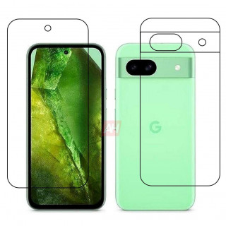 Google Pixel 8a (Front & Back) 9H Protective Flexible Compatible Mobile Screen Protector