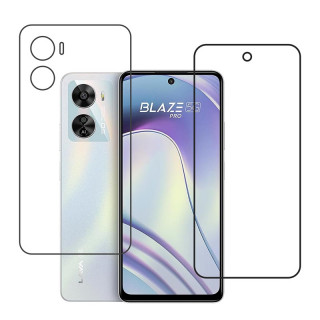 Lava Blaze Pro 5G Protective Compatible Mobile Screen Protector For (Not a Tempered glass)