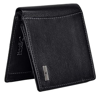Oliver Black Leather Wallet for Men 6 Card Slot thumbnail 5