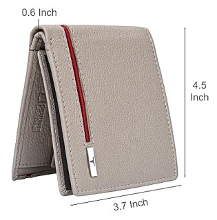 Stag Sand Red Leather Wallet for Men thumbnail 4