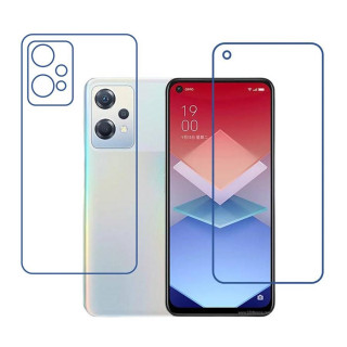 Oppo K10x 9H Protective Compatible Mobile Screen Protector For Front & Back (Not a Tempered glass)