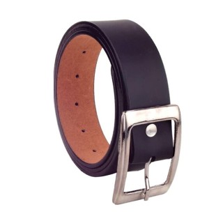 DVMART Men's Formal & Casual Leather Belts Classic Fashion Belts (Black)