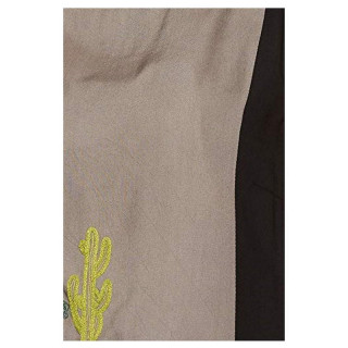 Women's Straight Sleeveless Kurta Grey thumbnail 4