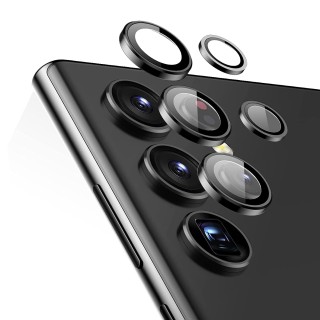 Camera Lens Cover Compatible with Samsung Galaxy S23 Ultra (Scratch-Resistant High Transparency Ultra Clear Assorted Color) thumbnail 3