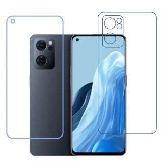 Oppo Reno7 5G 9H Front & Back Flexible Compatible Mobile Screen Protector (Not a Tempered glass)