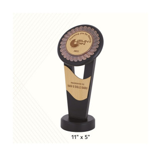 Personalized Gift Wooden Momento Trophy