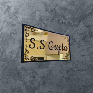 Chic Acrylic Name Plate – Stylish Wall Decor for Any Room thumbnail 4