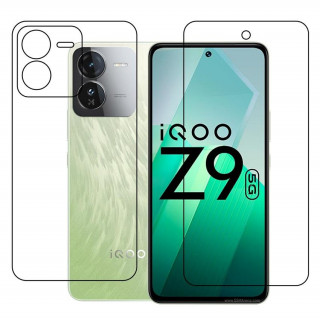 vivo iQOO Z9 (Front & Back) 9H Protective Compatible Flexible Unbreakable Mobile Screen Protector