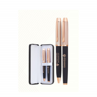 Metal Engraved Promotional Pen Rose Gold