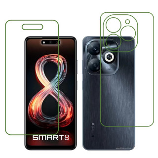 Infinix Smart 8 (India) Protective Compatible Mobile Screen Protector For (Not a Tempered glass)