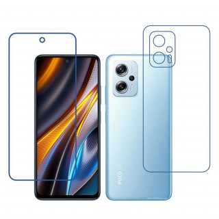 Xiaomi Poco X4 GT 9H Front & Back Flexible Compatible Mobile Screen Protector (Not a Tempered glass)