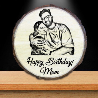 Gift For Mother Happy Birthday Personalized Customized Wooden Gifts For Maa Mom