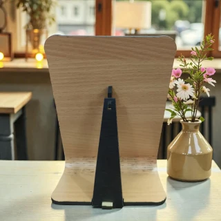 Personalized Foldable MDF Wood Photo Frame for Table & Desk | Custom Printed Wooden Picture Frame Gift | DVMART thumbnail 4