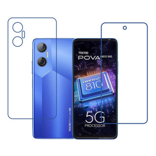 Tecno Pova Neo 5G 9H Protective Compatible Mobile Screen Protector For Front & Back (Not a Tempered glass)