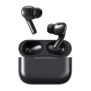 Earbuds with Data Cable Support And Wireless With Sound Cancelation Bluetooth Handfree device (Black True Wireless)