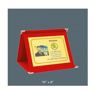 Certificate of Honor Award Supplies Small Foldable Plaque