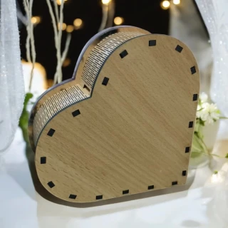 DVMART® Unique MDF Wood Laser Cut Jewellery gitf Box | Elegant Multi-Utility Storage Box for Jewellery, Cosmetics & Keepsakes – Personalized Gift for Mother’s Day thumbnail 3