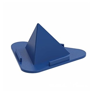 Portable Three-Sided Triangle Desktop Stand Mobile Paradise Universal Phone Pyramid Shape Holder Mobile Holder (Assorted Color Pack of 4)
