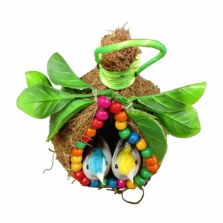 Love Birds in nest Vastu Hanging Decoration Items for Home Living Room Balcony and Garden thumbnail 5