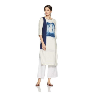 Women's Straight Kurta White