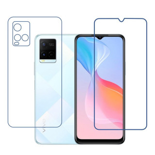 vivo Y21a 9H Front & Back Flexible Compatible Mobile Screen Protector (Not a Tempered glass)