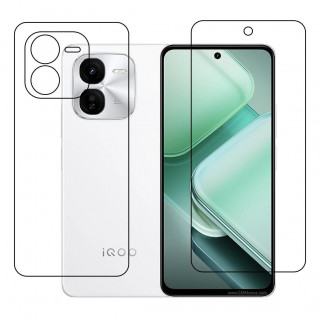 vivo iQOO Z9x (Front & Back) 9H Protective Flexible Compatible Mobile Screen Protector