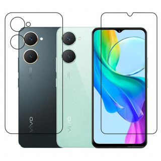 Vivo Y03 (Front & Back) 9H Protective Compatible Flexible Unbreakable Mobile Screen Protector