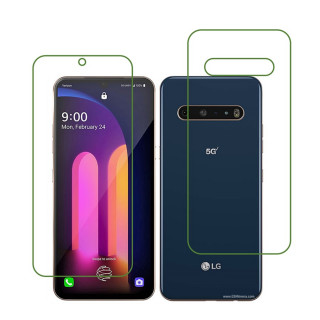 LG V60 ThinQ 5G UW Protective Compatible Mobile Screen Protector For (Not a Tempered glass)