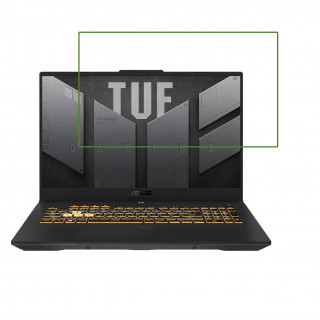 ASUS TUF Gaming A17 (2022) (43.9 Cm / 17.3 Inch) Laptop Screen protector 9H Flexible Unbreakable Scratch resistance 