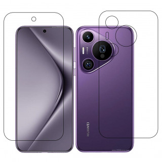 Huawei Pura 70 Pro (Front & Back) 9H Protective Flexible Compatible Mobile Screen Protector