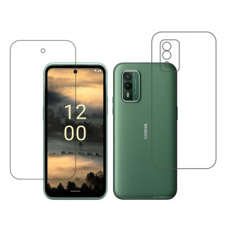Nokia XR21 Protective Compatible Mobile Screen Protector For Front & Back (Not a Tempered glass)