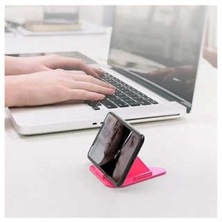 Portable Three-Sided Triangle Desktop Stand Mobile Paradise Universal Phone Pyramid Shape Holder Mobile Holder (Assorted Color Pack of 2) thumbnail 2