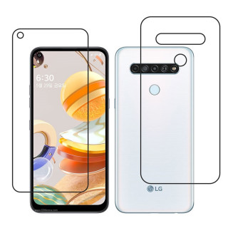 LG Q61 Protective Compatible Mobile Screen Protector For (Not a Tempered glass)