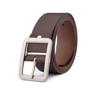 DVMART Formal & Casual Brown Color Stylish Genuine Leather Belts For Men (Brown)