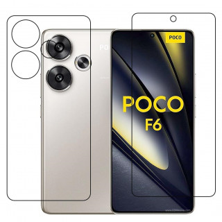 Xiaomi Poco F6 (Front & Back) 9H Protective Flexible Compatible Mobile Screen Protector