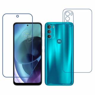 Motorola Moto G71 5G 9H Front & Back Flexible Compatible Mobile Screen Protector (Not a Tempered glass)