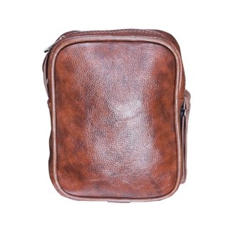 Leather Sling Bag Cross Body Travel Office Messenger One Side Shoulder for Men thumbnail 4