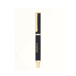 Oval Black Roller Ball Pen