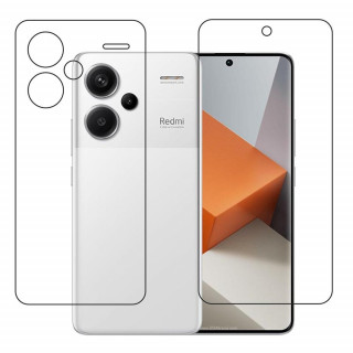 Xiaomi Redmi Note 13 Pro Plus (Front & Back) TPU Protective Compatible Flexible Unbreakable Mobile Screen Protector