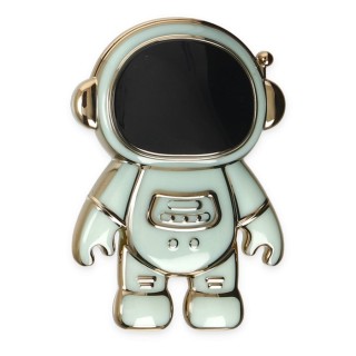 Astronaut Phone Ring Holder Finger Kickstand - Cute Foldable ABS Space Phone Back Grip Smartphone Hidden Stand Compatible with All Phones and Tablets for Girls Women and Men (Pack of 1 Multicolour)